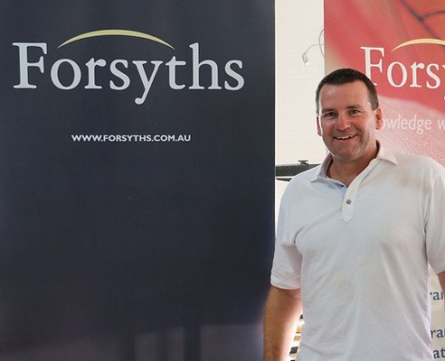 84 Sponsor David McLennan of Forstyhs Ac